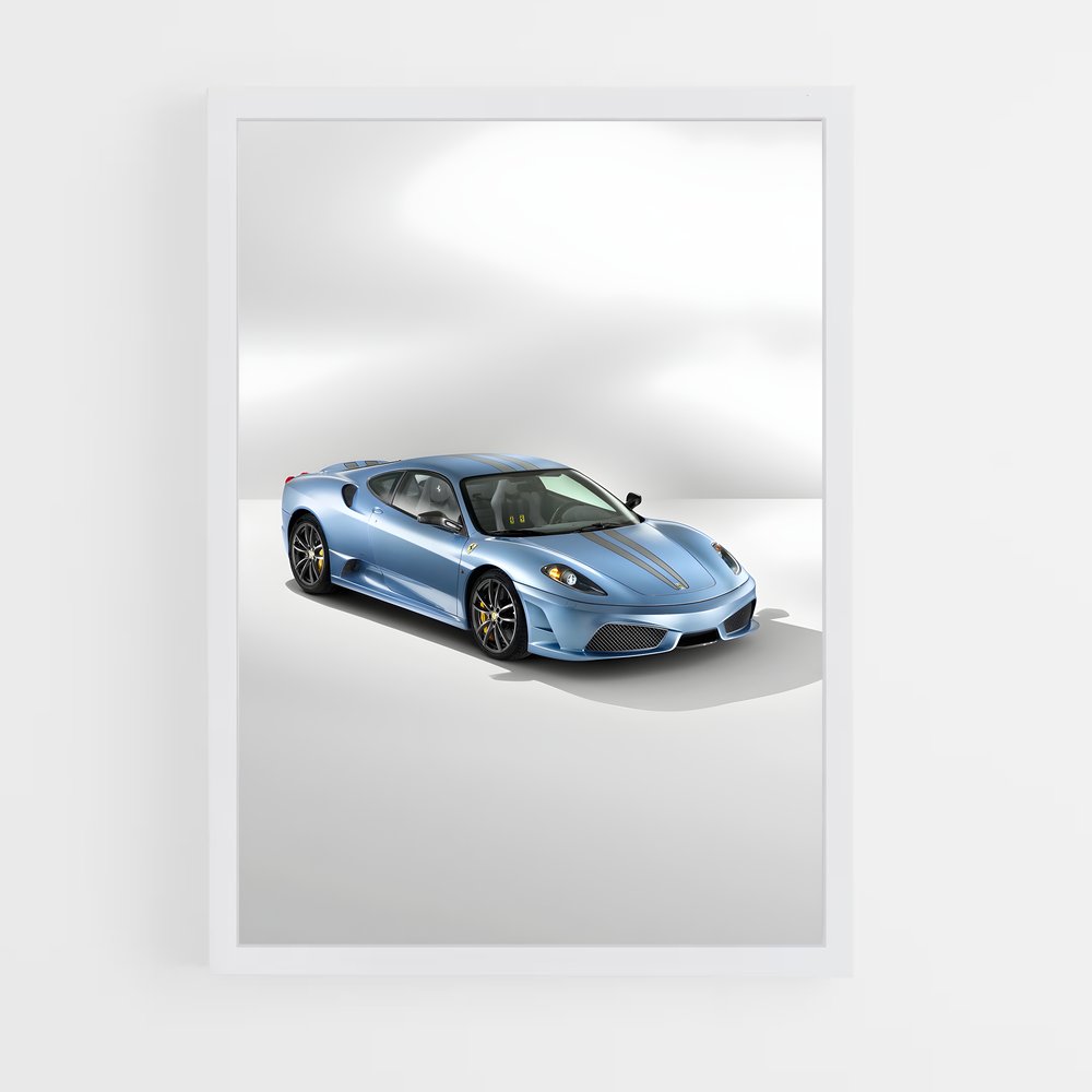 Poster Ferrari F430 Scuderia (vue 3)
